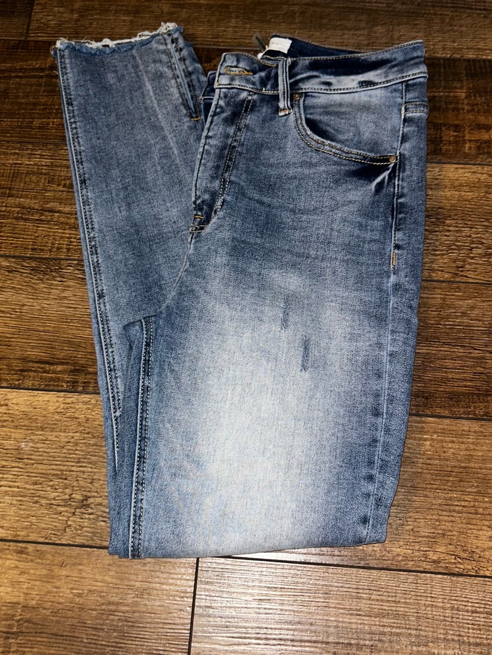 Risen women’s Blue Washed Jeans -